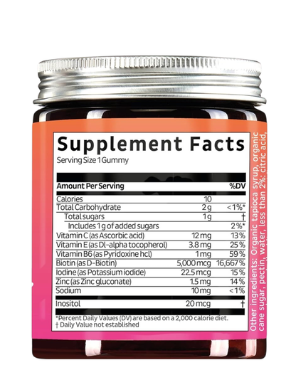 Biotin Hair Gummies