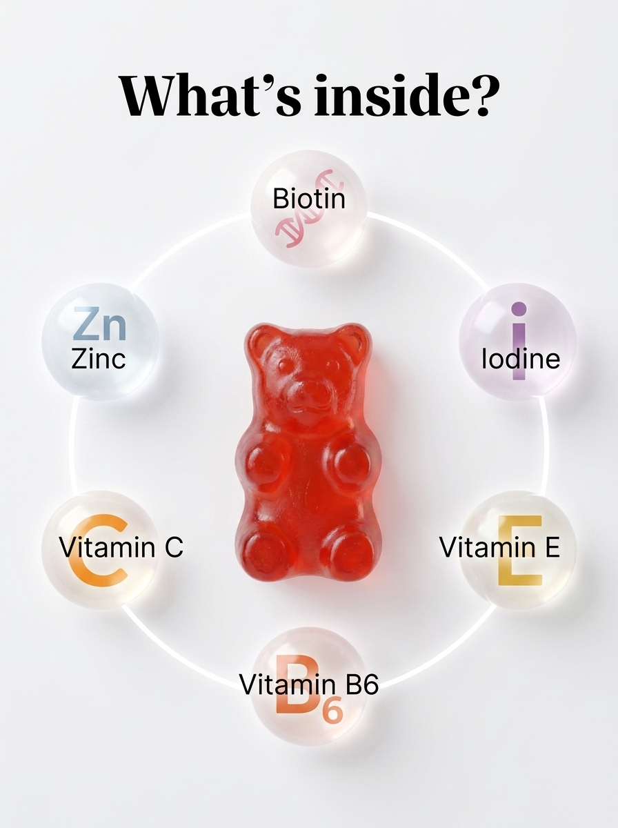 Biotin Hair Gummies